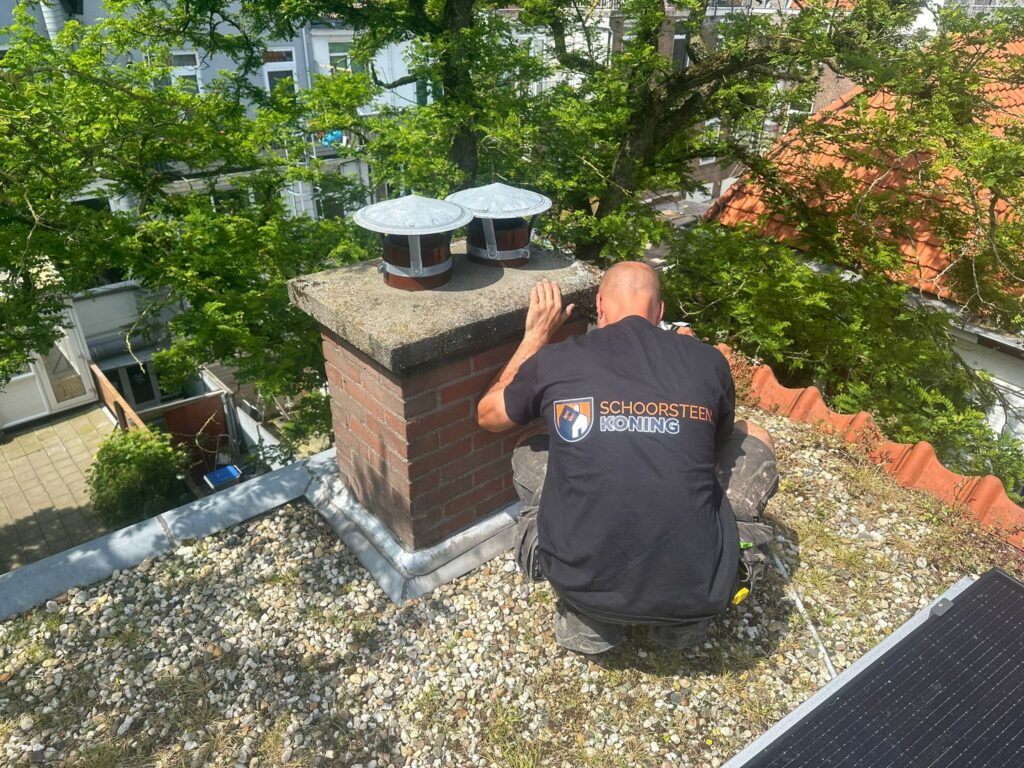 Schoorsteen Voegen