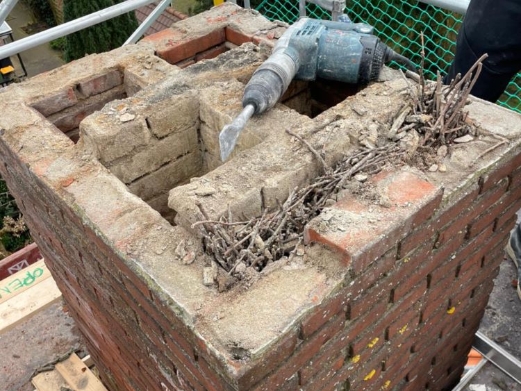 Schoorsteenkap vervangen